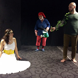 Romarin et Pâquerette