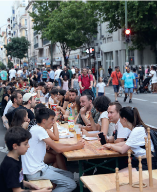 La rue en commun