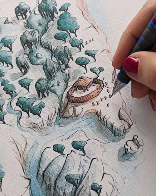Dessine ton parc fantasy !
