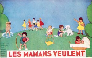 Jardin des Tout-petits : fresque de Dettre (1932) (AMV 4R22)