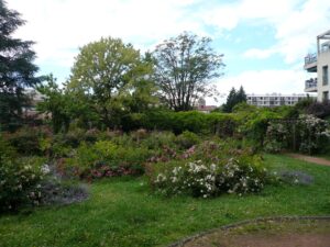 square de la Roseraie en 2016 (ph. Majdar)