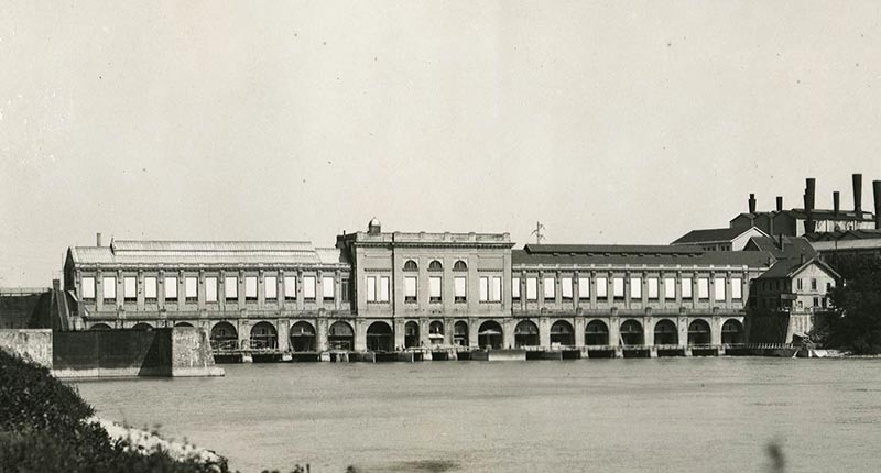 VISITE DE LA CENTRALE HYDROÉLECTRIQUE DE CUSSET